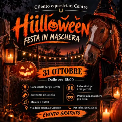 Hiiiloween! — Via della cascina 3,Capaccio (SA)