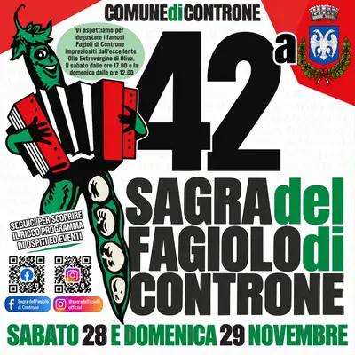 𝟰𝟮ª𝗦𝗔𝗚𝗥𝗔 𝗗𝗘𝗟 𝗙𝗔𝗚𝗜𝗢𝗟𝗢 𝗗𝗜 𝗖𝗢𝗡𝗧𝗥𝗢𝗡𝗘! 🎉🫘 — Controne